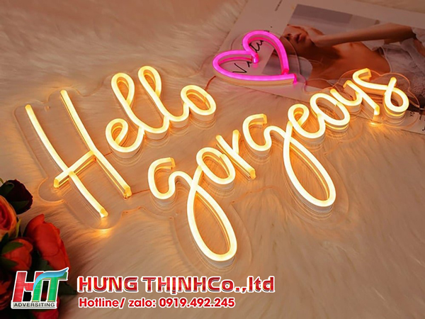 Bảng Led Neon Sign sang trọng