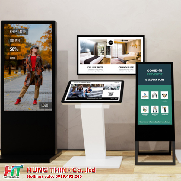 Thi công bảng hiệu thông minh