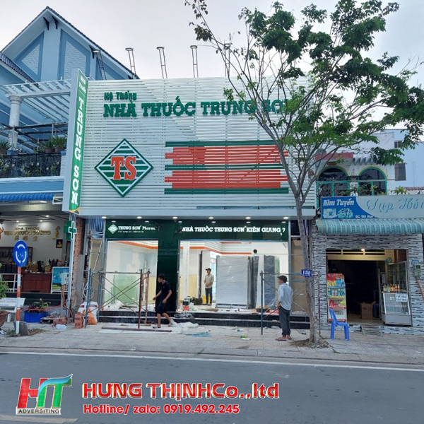 thi công bảng hiệu trọn gói HCM