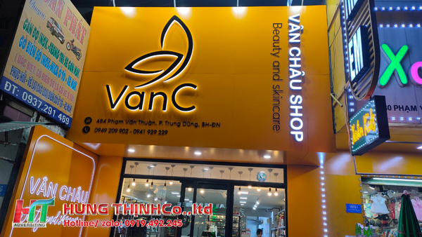 Thi công bảng hiệu Alu đẹp và sang trọng tại TP.HCM