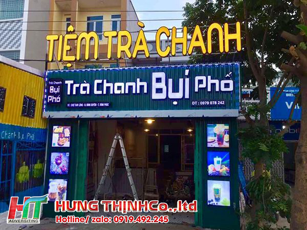 Bảng hiệu chữ nổi đèn led