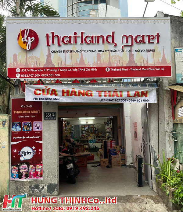 Thi công bảng hiệu chữ nổi bền đẹp
