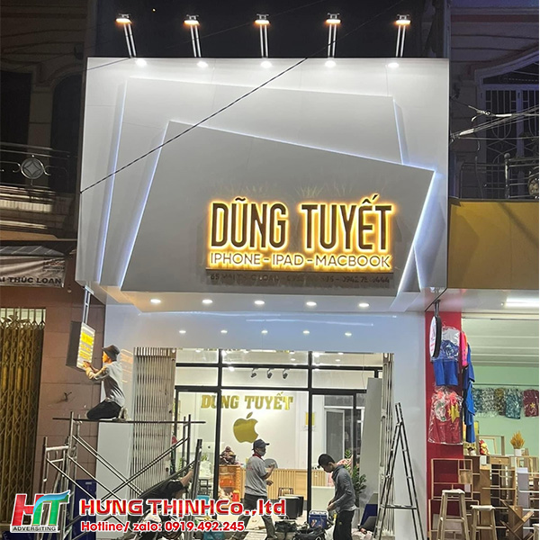 Thi công bảng hiệu quảng cáo trọn gói chuyên nghiệp tại HCM