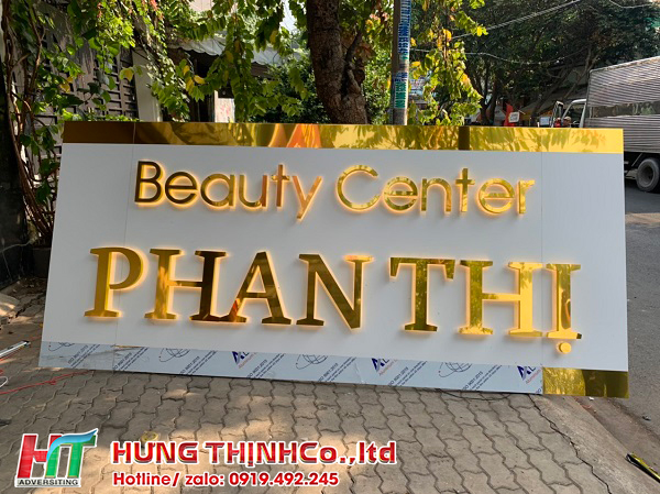 Dịch vụ thiết kế bảng hiệu theo yêu cầu