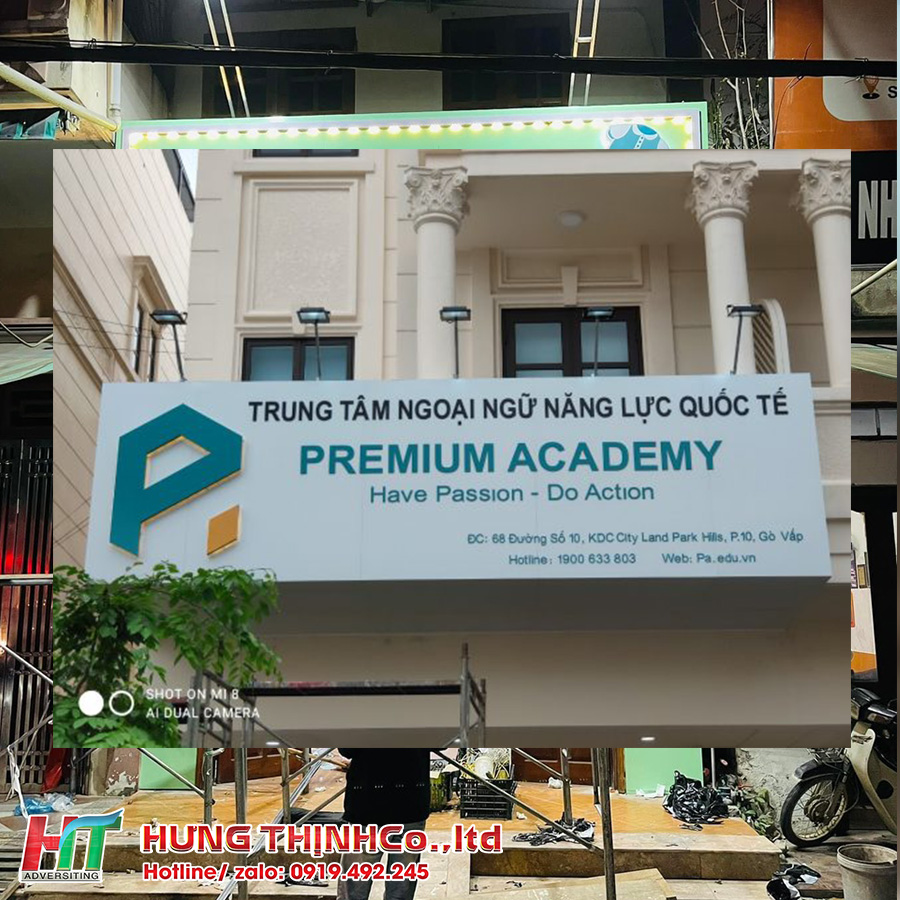Công ty thi công bảng hiệu uy tín tại TP.HCM