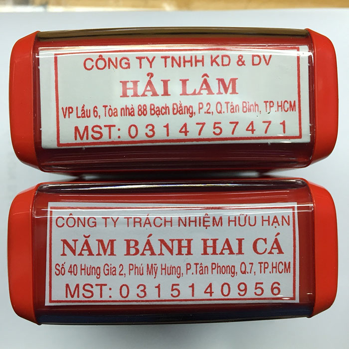 Dấu tên công ty