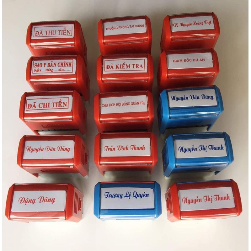 Khắc dấu tên cá nhân theo yêu cầu