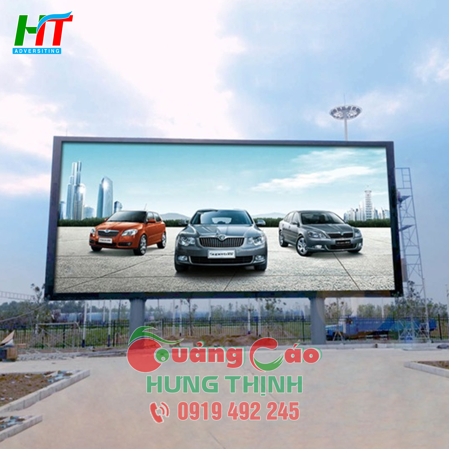 Màn hình led quảng cáo ngoài trời